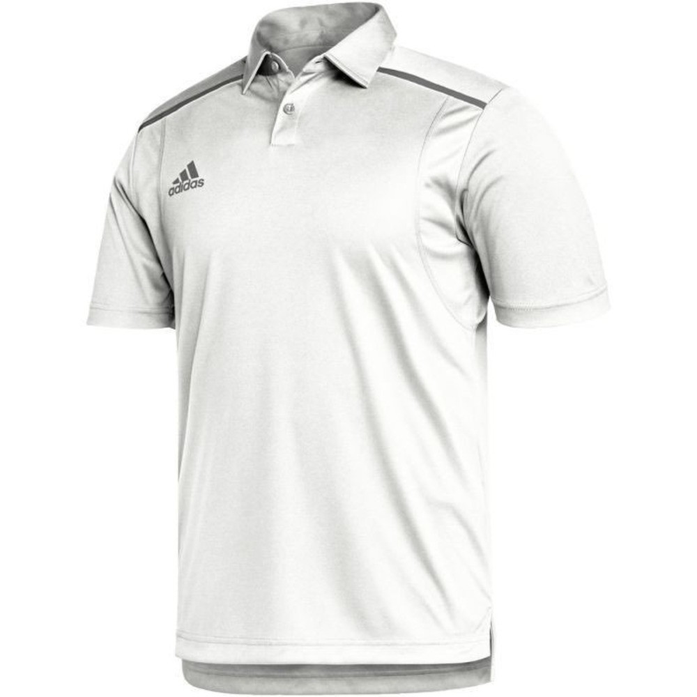 Adidas‎ Womens Team Issue AEROREADY Polo Shirt White Grey HT7679 XL NEW